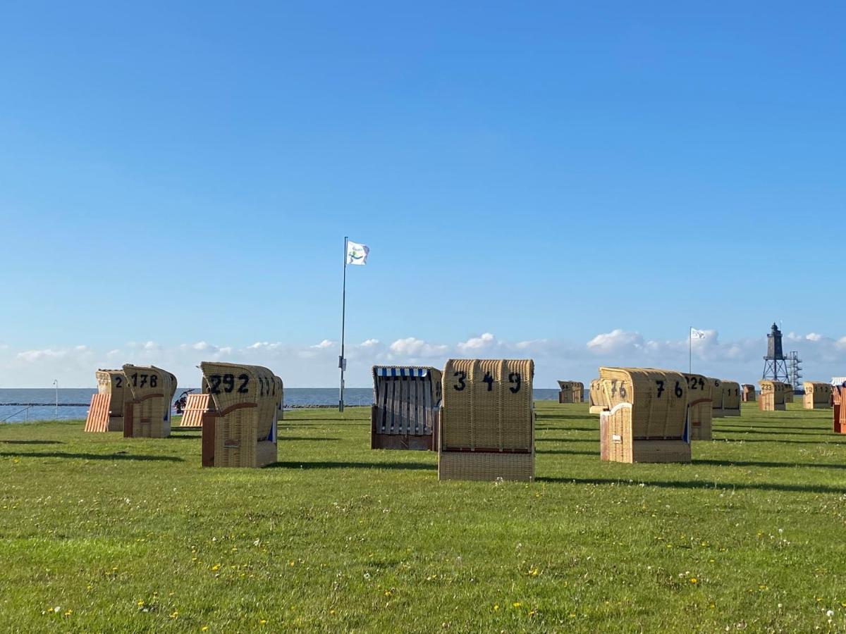 Ferienhaus Kiebitz Dorum-Neufeld Esterno foto